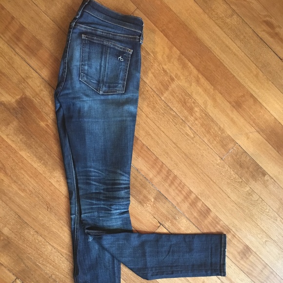 Rag & Bone Size 24 Ripped Skinny Jeans - Picture 1 of 6